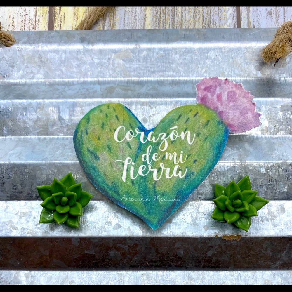 Succulent earrings